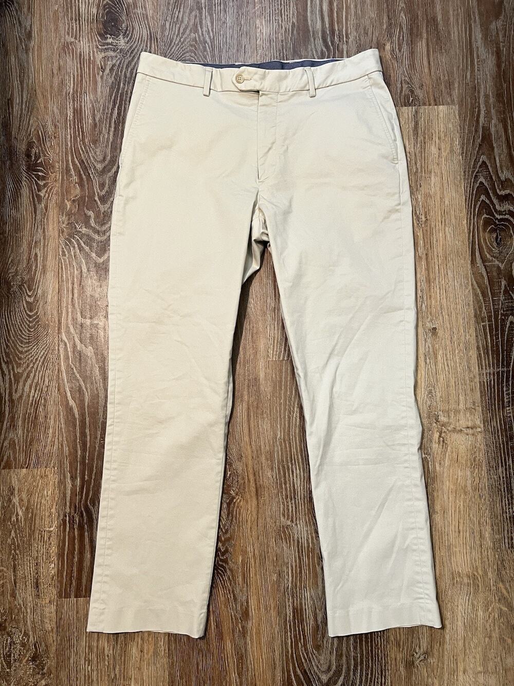 DANIEL CREMIEUX SIGNATURE COLLECTION KHAKi PANTS Size 35x30